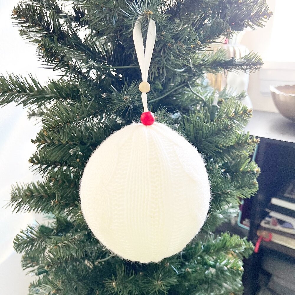 Large Knitted Ornament